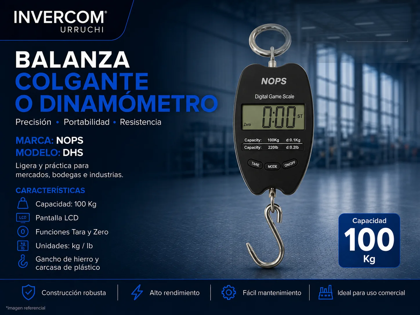 Balanza colgante Nops DHS