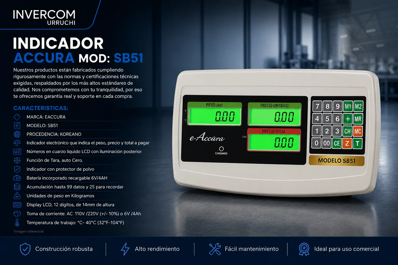Indicador Accura SB51