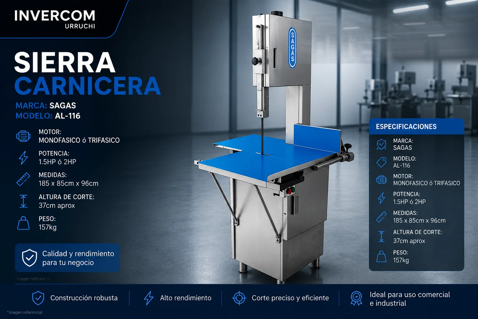 Sierra carnicera AL-116